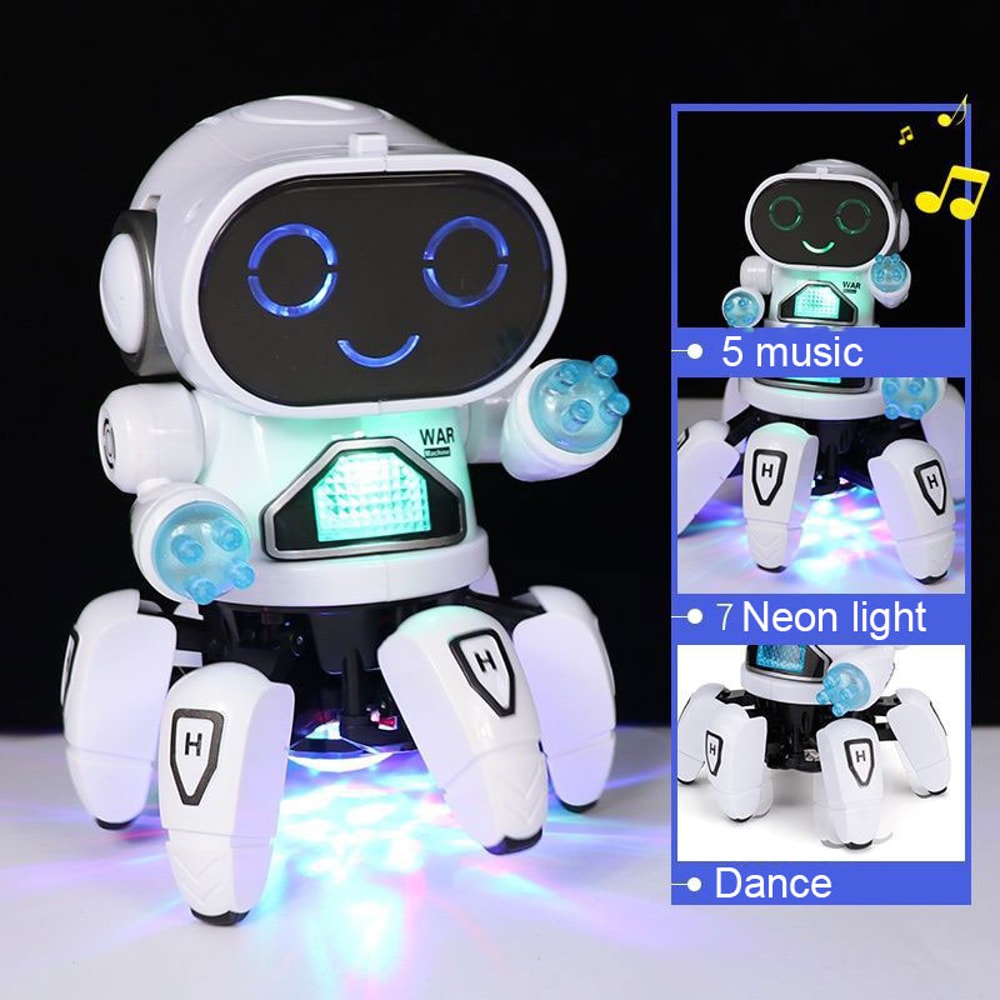 Dance Music Claws Robot Octopus Interactive Educational Toy For Kids Perfect Birthday Gift For Boys 2
