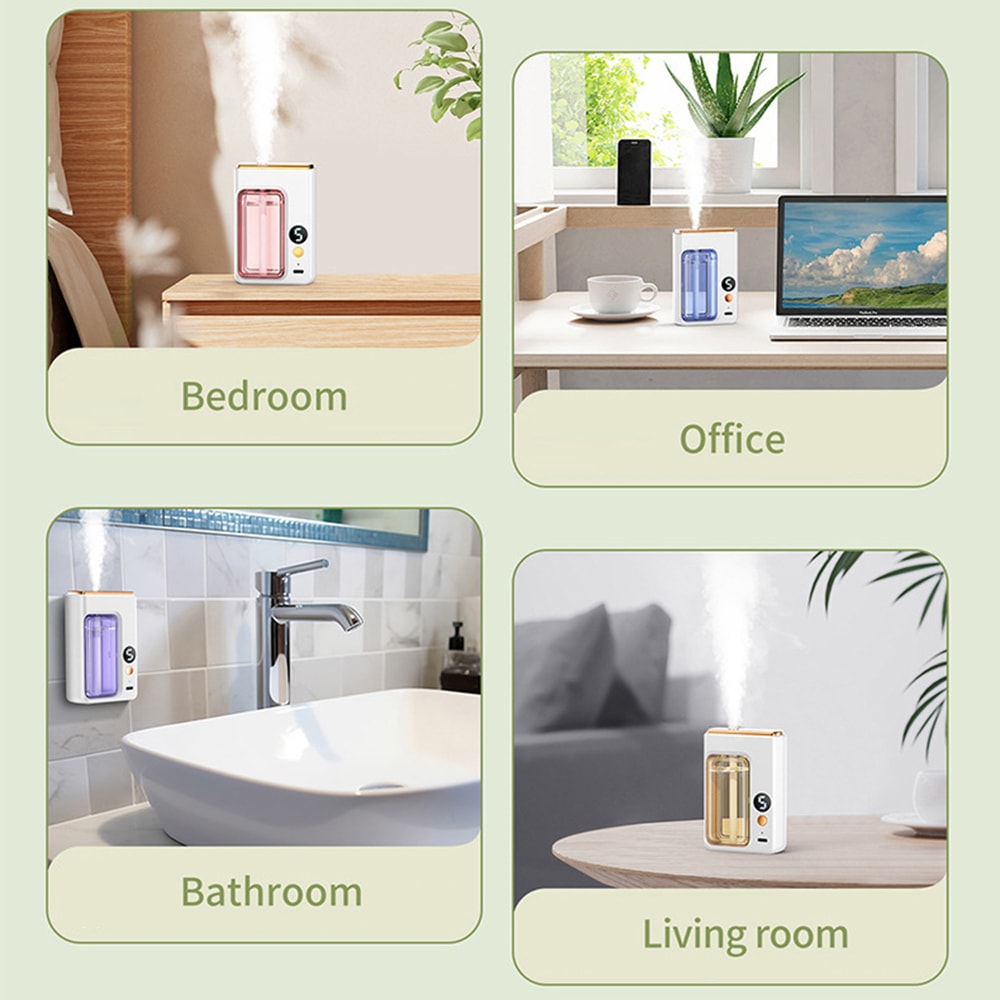 Automatic Aromatherapy Diffuser Car Perfume Jasmine Scented Humidifier And Air Freshener For Bathro 4