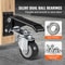 Workbench Caster Wheels For Tables Retractable Stepdown Swivel Design For Easy Mobility 1