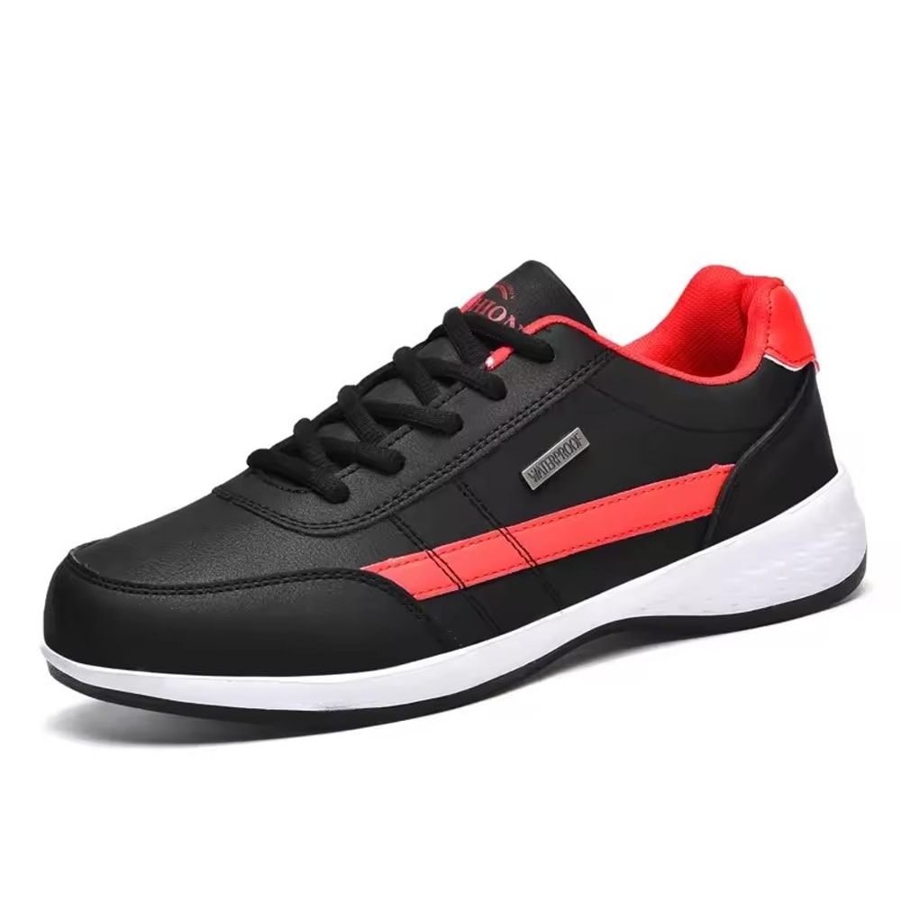 Waterproof Leather Sports Shoes For Men NonSlip Walking Sneakers 12
