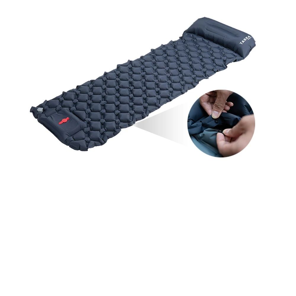 SelfInflating Camping Mat With Pillow Outdoor Air Mattress For Hiking Climbing 7