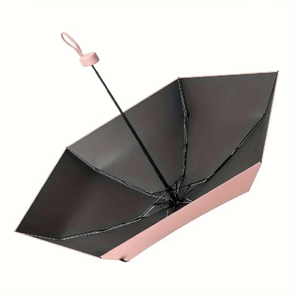 Compact Travel Mini Umbrella Ultra-light, UV-Resistant, Sixfold Foldable Design