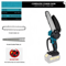 Mini LiIon Electric Chainsaw OneHand Portable Saw Compatible With Makita Battery 1