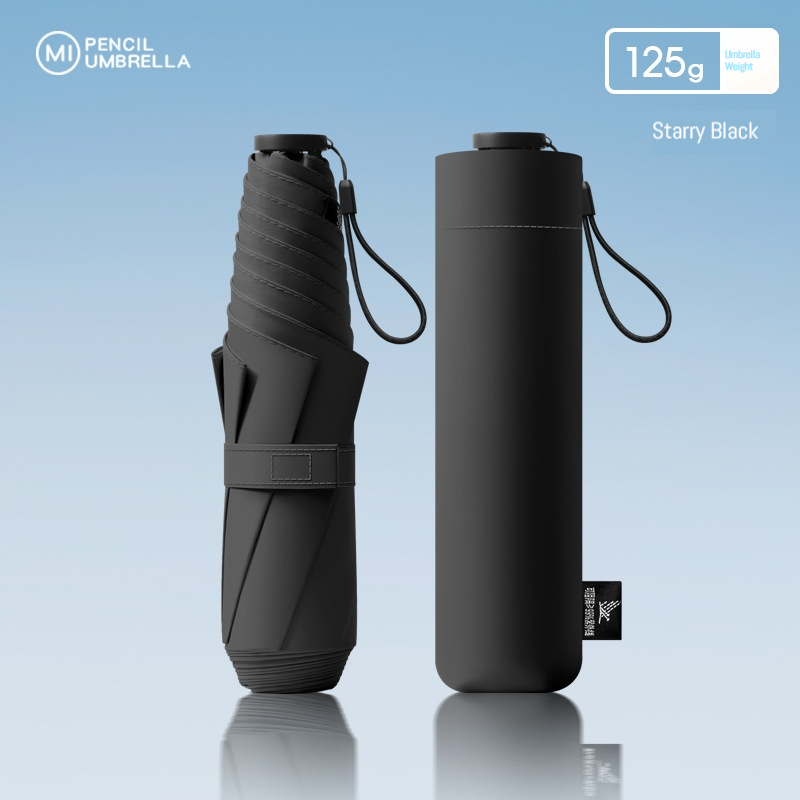 Portable UV Protection Umbrella WeatherResistant Manual Sun Protection For Outdoor Activities 7