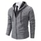 Warm Winter Fleece Men's Casual Sports Jacket Stand Collar Zipper Cardigan for Autumn Winter