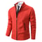 Warm Winter Fleece Men's Casual Sports Jacket Stand Collar Zipper Cardigan for Autumn Winter