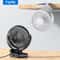Portable USB ClipOn Desk Fan Brushless Motor UltraQuiet Airflow Sturdy Clamp For Office Or Bedroom 0