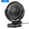 Portable USB ClipOn Desk Fan Brushless Motor UltraQuiet Airflow Sturdy Clamp For Office Or Bedroom 8