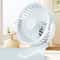 Portable USB Rechargeable Clipon Desk Fan With Night Light Ideal For Home Outdoors 2