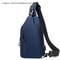 Mens Fashion Chest Bag Solid Color One Shoulder Crossbody Bag With USB Charging Outdoor Casual Nylo 9