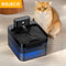 Smart Wireless Automatic Pet Water Fountain For Cats Dogs Infrared SensorActivated SelfCleaning Pet 0