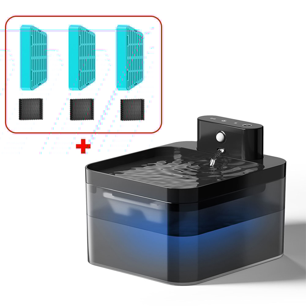 Smart Wireless Automatic Pet Water Fountain For Cats Dogs Infrared SensorActivated SelfCleaning Pet 7