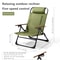 Portable Camping Chair With Adjustable Armrests Detachable Pillow Perfect For Beach Travel And Hiki 6