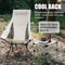 Portable Folding Camping Chair With Headrest Lightweight Durable Aluminum Alloy Fishing Chair For O 1