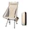 Portable Folding Camping Chair With Headrest Lightweight Durable Aluminum Alloy Fishing Chair For O 5