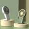 Foldable USB Rechargeable Mini Fan With Cartoon Design Perfect For Outdoor Home Office Use 0