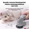 Portable Pet Grooming Vacuum for Cats and Dogs with Gentle Massage Brush and Hair Removal Cleaner