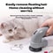 Portable Pet Grooming Vacuum for Cats and Dogs with Gentle Massage Brush and Hair Removal Cleaner