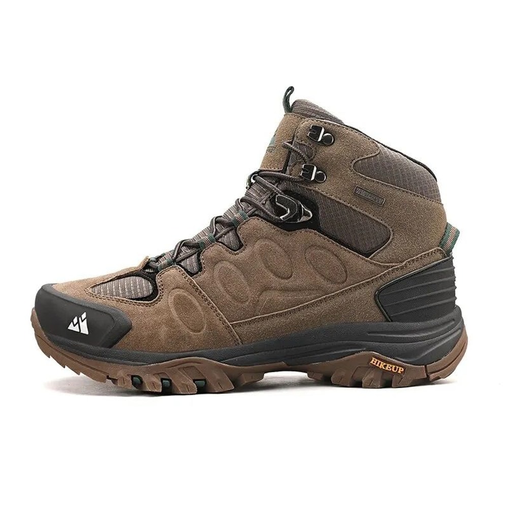 Mens HighTop Hiking Boots Suede Trekking Shoes For Winter Nonslip Laceup Casual Outdoor Sports 5