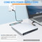 External USB BluRay Reader Burner Writer BDROM Optical DVD Recorder For Laptop Desktop 5