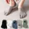 Invisible Toe Socks Summer Thin Cotton Mesh Breathable Soft Elastic Comfort Socks 1