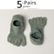Invisible Toe Socks Summer Thin Cotton Mesh Breathable Soft Elastic Comfort Socks 11