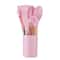 Non-Stick Silicone Kitchen Utensil Set Wooden Handle Cooking Tools, Spatula, Shovel, Egg Beaters