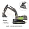 Diecast Tractor Excavator Bulldozer Truck Model for Kids A durable and realistic alloy construction toy set