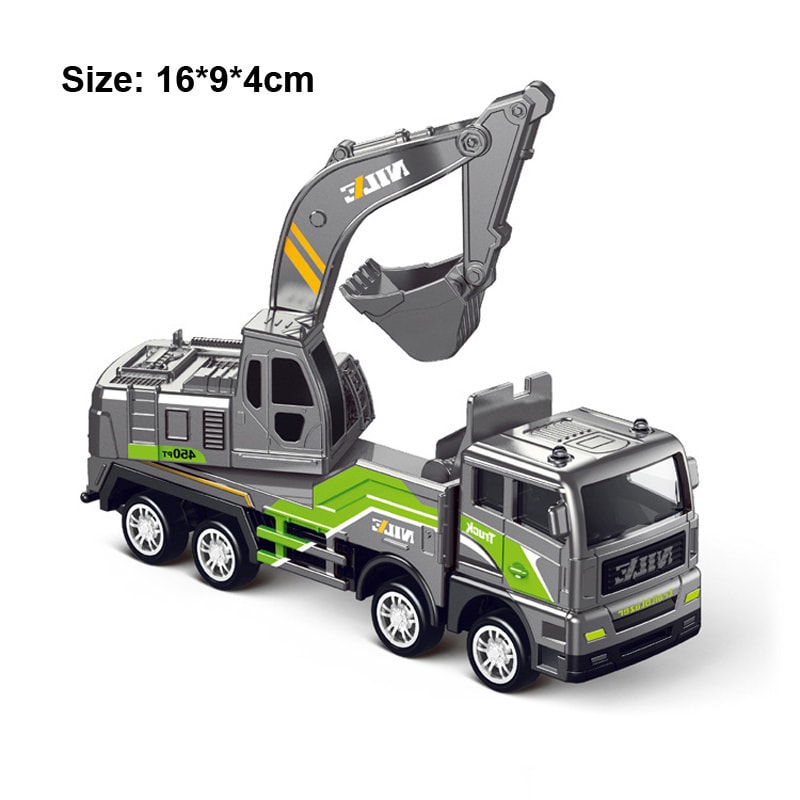 Diecast Tractor Excavator Bulldozer Truck Model for Kids A durable and realistic alloy construction toy set