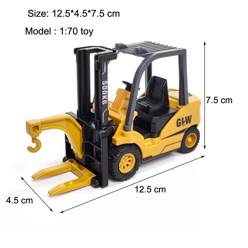 Diecast Tractor Excavator Bulldozer Truck Model for Kids A durable and realistic alloy construction toy set