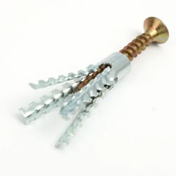 heavy-duty concrete wall anchors with self-tapping screws for secure fastening