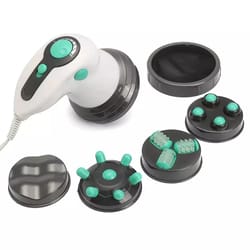 portable electric massager for body slimming & cellulite treatment - vibration massage for neck, waist, & spine care