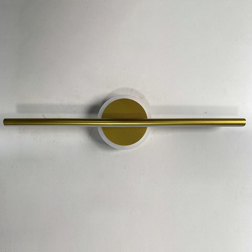 Modern LED Wall Lamp for Bathroom Toilet Black Gold Long Strip Fixture Home Decor LED Lighting Lamp