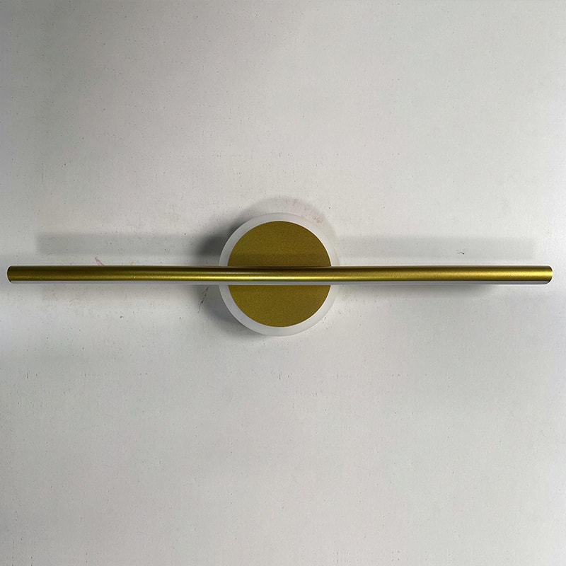 Modern LED Wall Lamp for Bathroom Toilet Black Gold Long Strip Fixture Home Decor LED Lighting Lamp