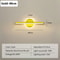 Modern LED Wall Lamp for Bathroom Toilet Black Gold Long Strip Fixture Home Decor LED Lighting Lamp
