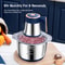 Stainless Steel Electric Meat Grinder Food Processor Multifunctional Vegetable Chopper Mincer for Baby Food