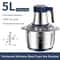 Stainless Steel Electric Meat Grinder Food Processor Multifunctional Vegetable Chopper Mincer for Baby Food