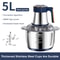 Stainless Steel Electric Meat Grinder Food Processor Multifunctional Vegetable Chopper Mincer for Baby Food