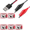 Maximized For Testing Circuits And Power Supplies This Highquality USB Clip Test Lead Is Ideal For 0