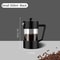 Premium French Press Coffee Maker Borosilicate Glass, Multifunction Hand Press Pot for Coffee Tea Brewing