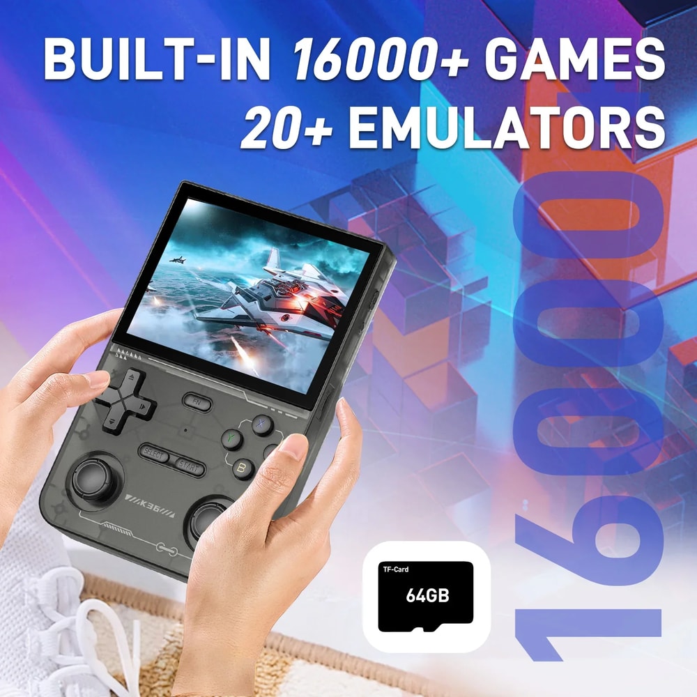 Portable Handheld Game Console IPS Screen Classic Games Open Source Memory For Gaming Enthusiasts 1