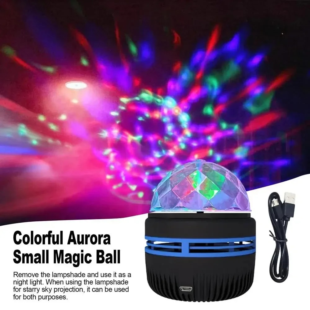 LED Galaxy Projector Light with Remote Control Multi-color Star Projector for Bedroom Christmas Decoration