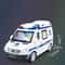 Mini Diecast Emergency Vehicle Model Set Ambulance, Fire Truck, and Police Car with Sound Light for Boys