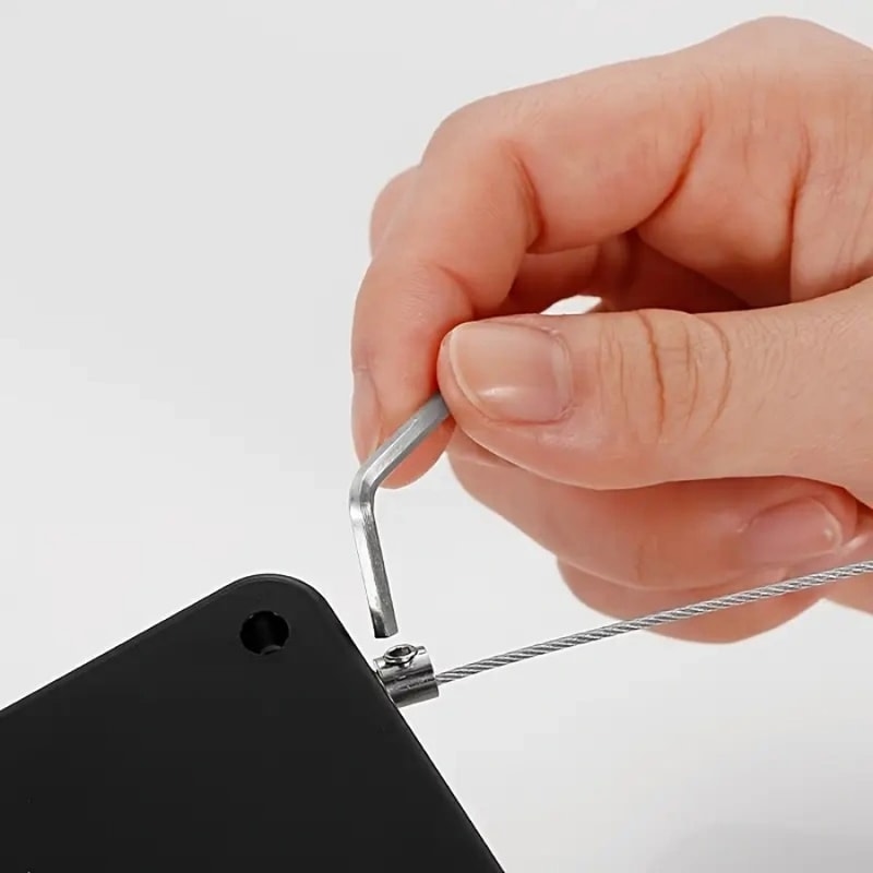 Black Automatic Door Closer No Drill Self Closing Door Device for Home Office Bathroom