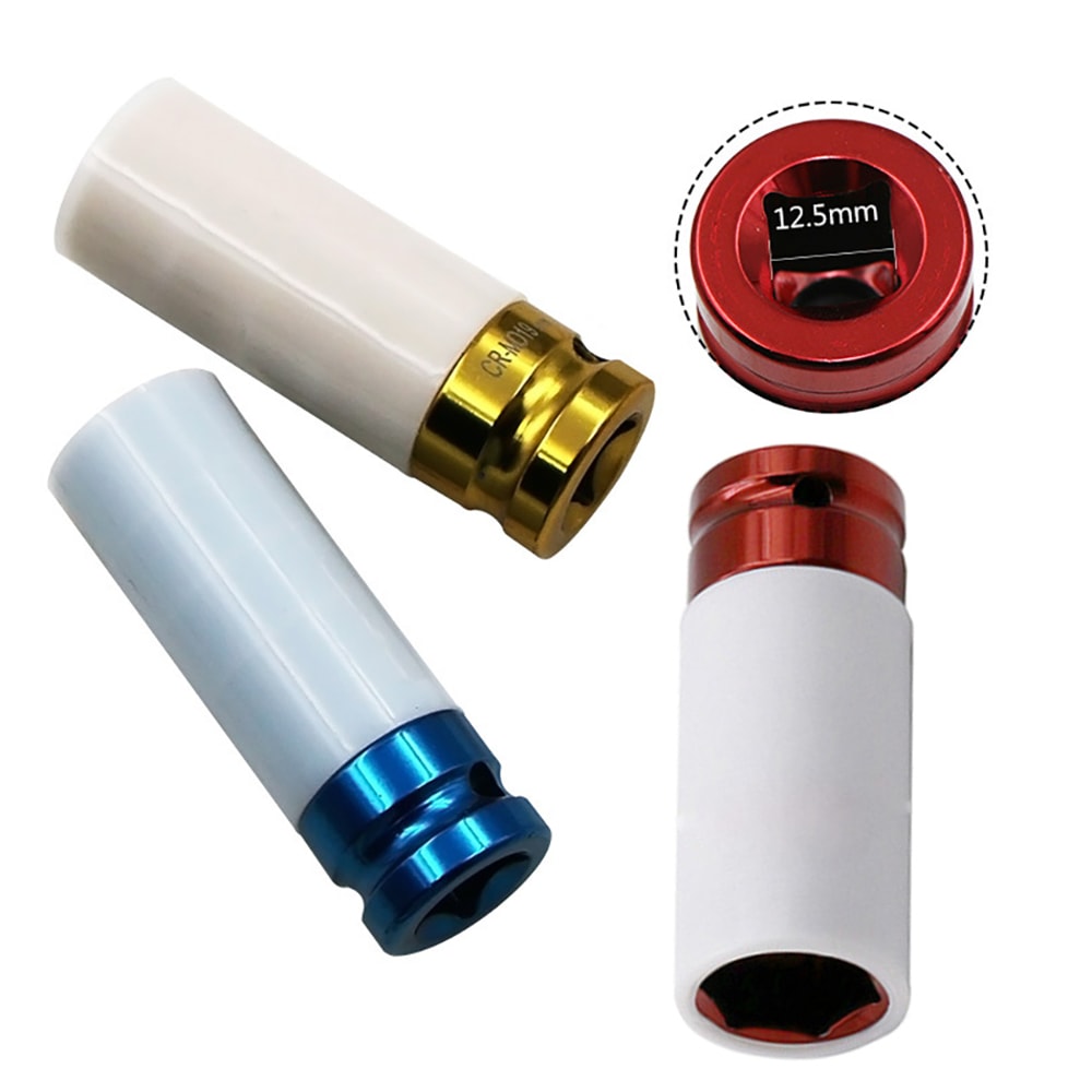 Premium Color Tire Protection Nut Socket Set For Car Wheels 4