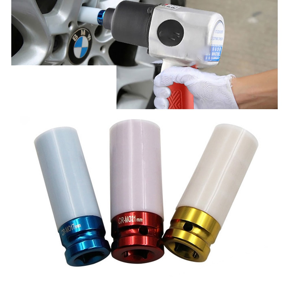 Premium Color Tire Protection Nut Socket Set For Car Wheels 5