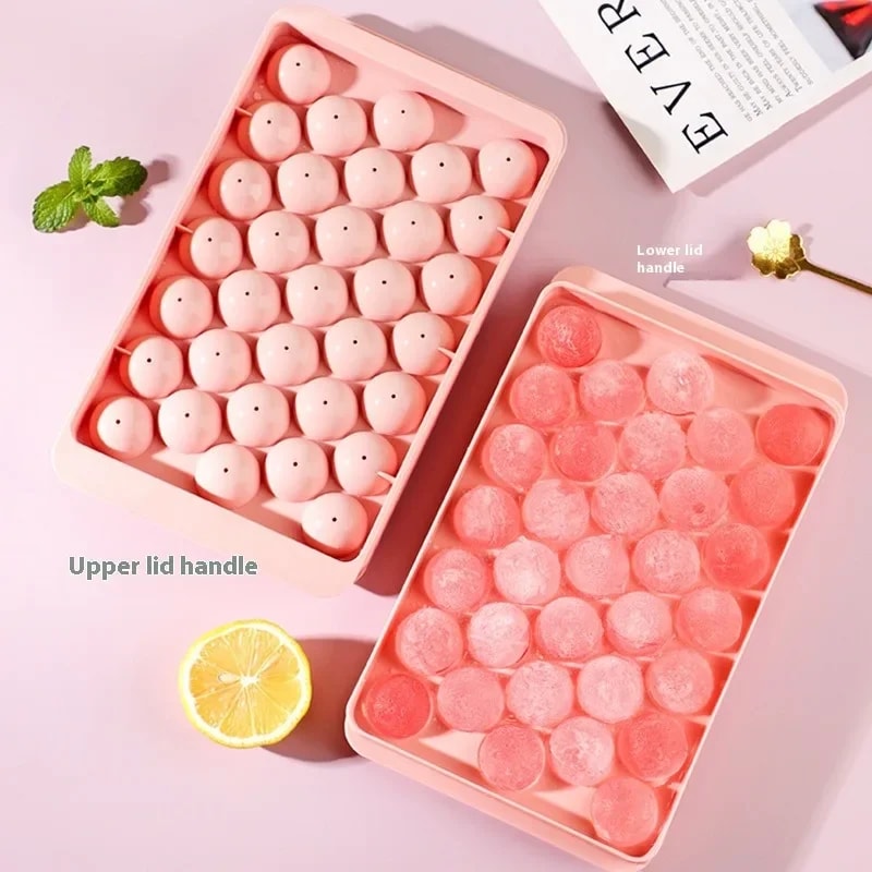 Premium Spherical Ice Cube Mold Whiskey Beverage Cubes