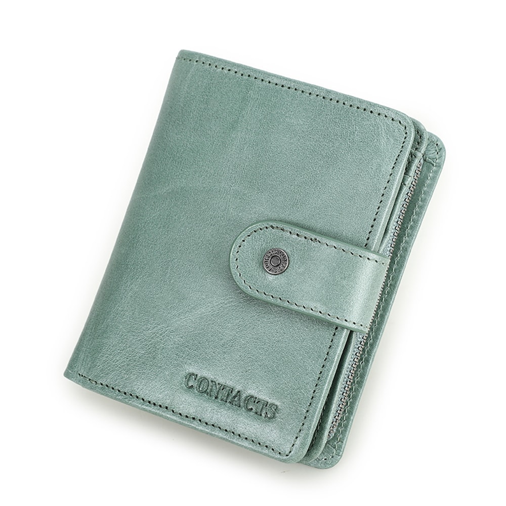 Premium Genuine Leather RFID Wallet For Men With Coin Pocket Card Holder 5