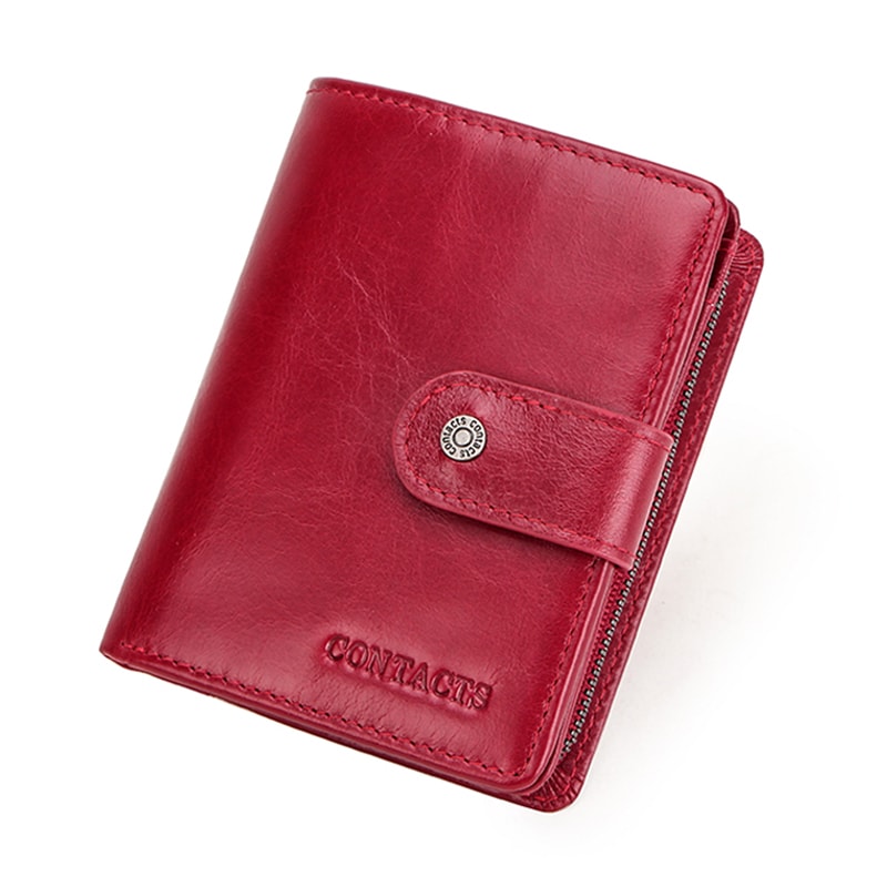 Premium Genuine Leather RFID Wallet For Men With Coin Pocket Card Holder 6