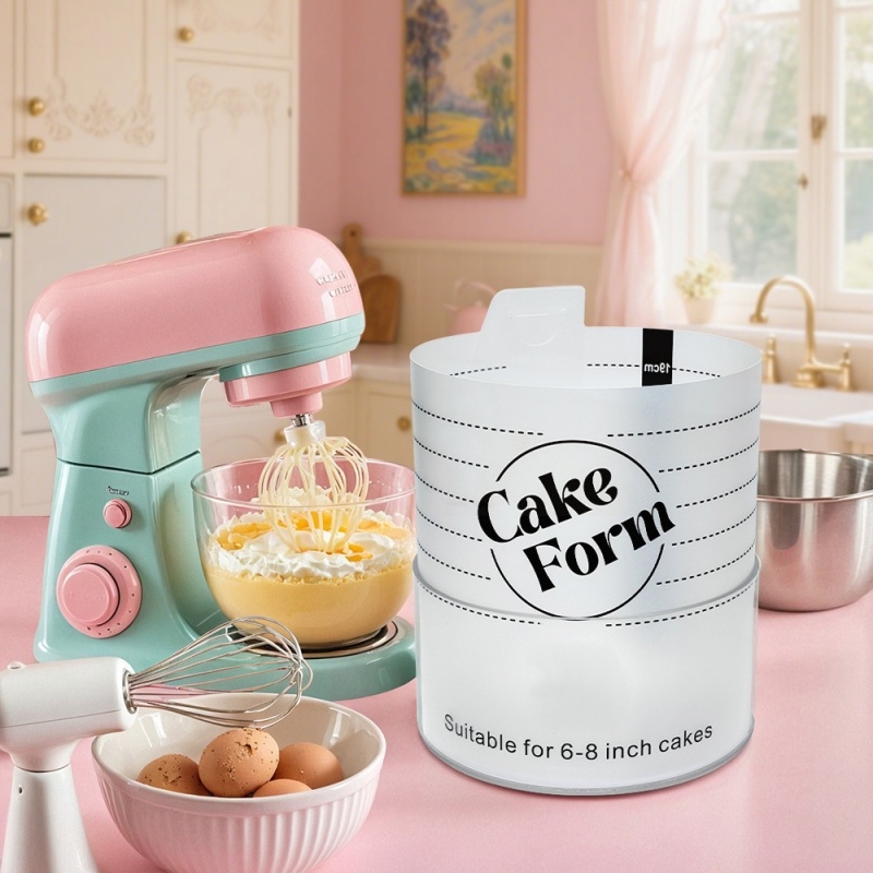 Adjustable Cake Ring Mold For Baking Stainless Steel Round Cake Ring For Mousse Cakes And Pastry 1